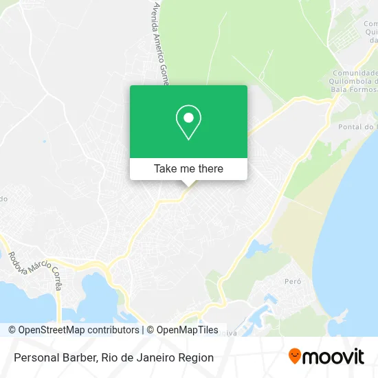 Personal Barber map