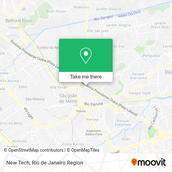 New Tech map