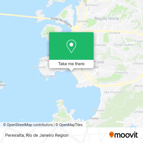 Pereiralta map