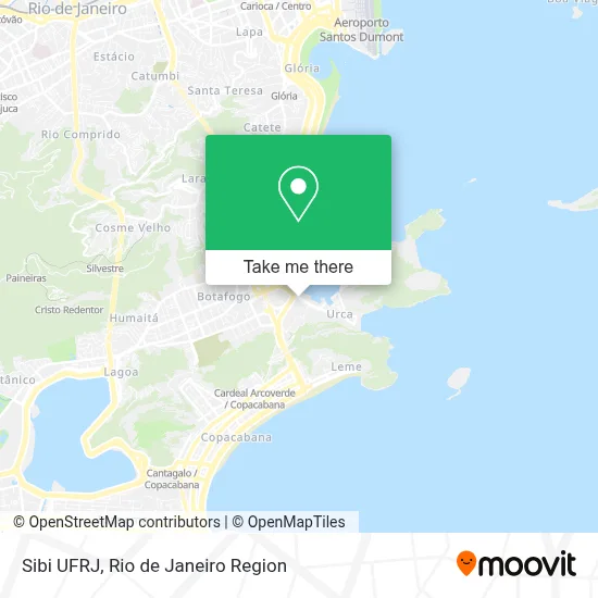 Sibi UFRJ map