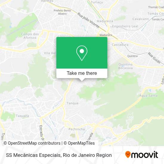 SS Mecânicas Especiais map