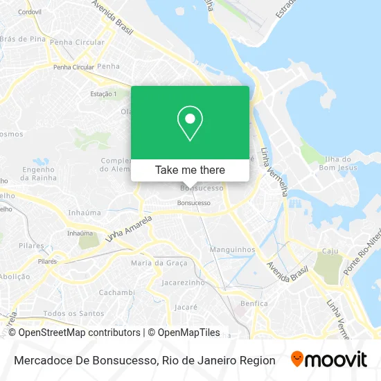 Mercadoce De Bonsucesso map