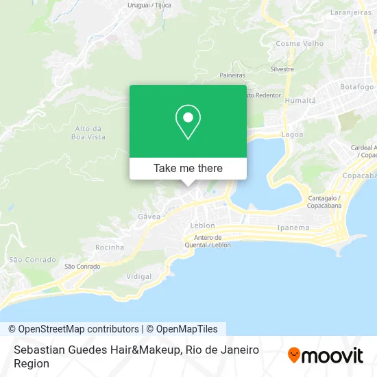 Sebastian Guedes Hair&Makeup map
