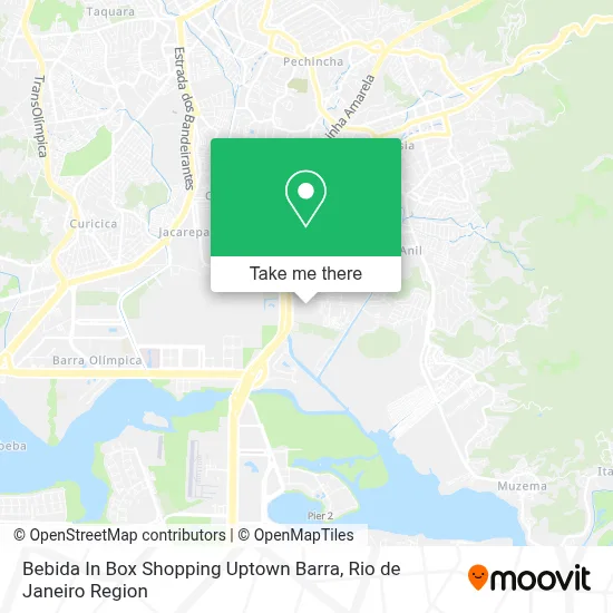 Bebida In Box Shopping Uptown Barra map