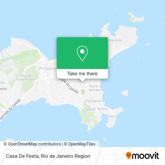Casa De Festa map