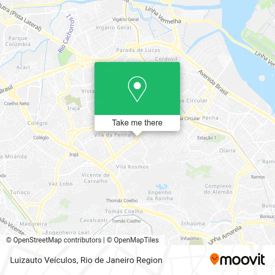 Luizauto Veículos map