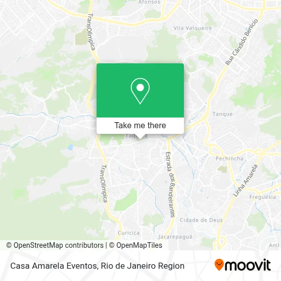 Casa Amarela Eventos map