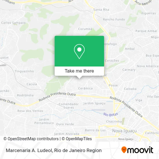 Marcenaria A. Ludeol map