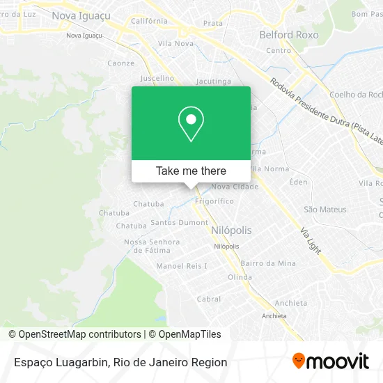 Espaço Luagarbin map
