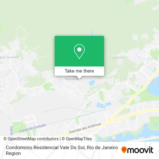 Condominio Residencial Vale Do Sol map