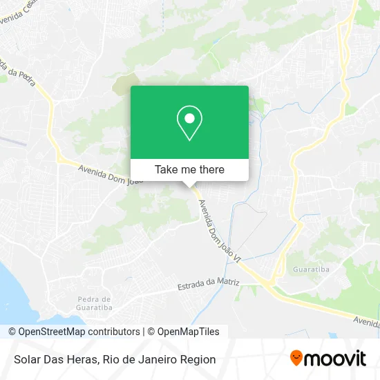 Solar Das Heras map