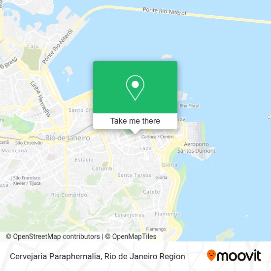 Cervejaria Paraphernalia map