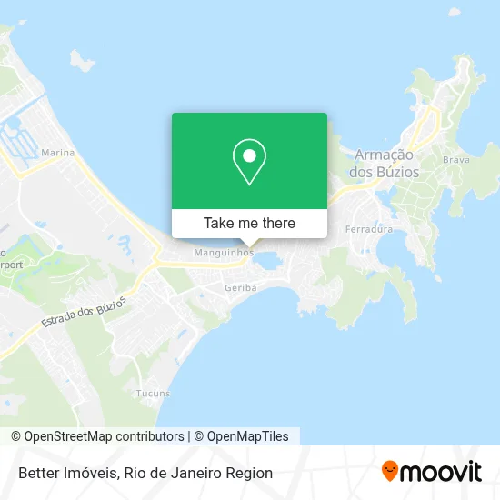 Better Imóveis map