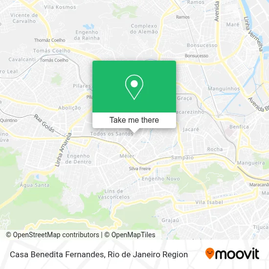 Casa Benedita Fernandes map
