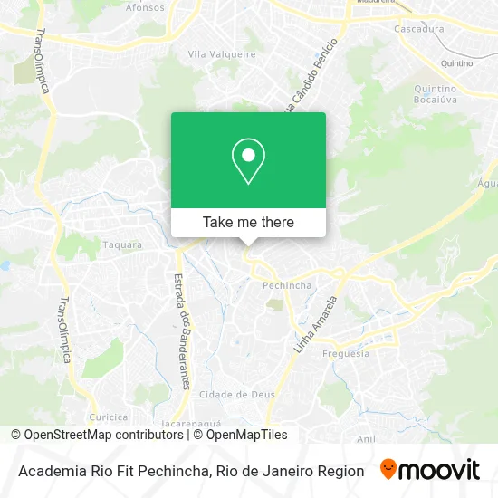 Academia Rio Fit Pechincha map