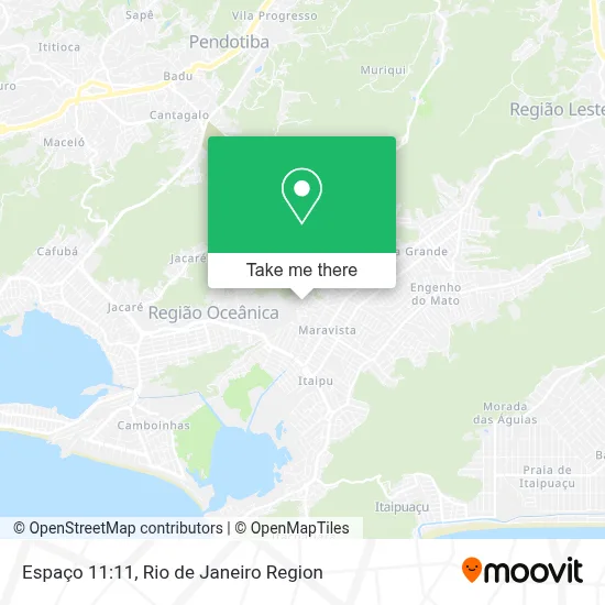 Espaço 11:11 map