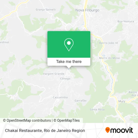 Chakai Restaurante map