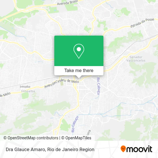 Dra Glauce Amaro map