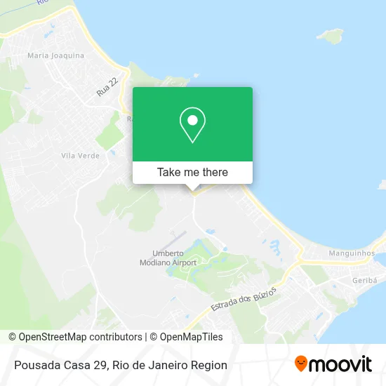 Pousada Casa 29 map