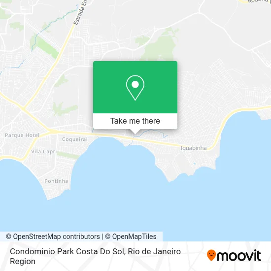 Condominio Park Costa Do Sol map