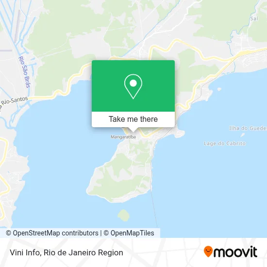 Vini Info map