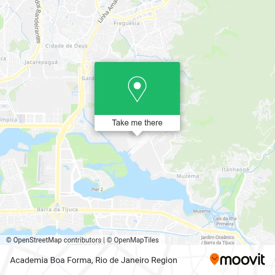 Academia Boa Forma map