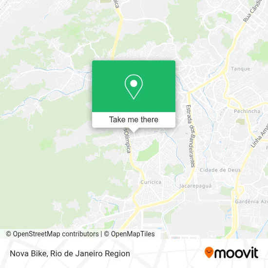 Nova Bike map