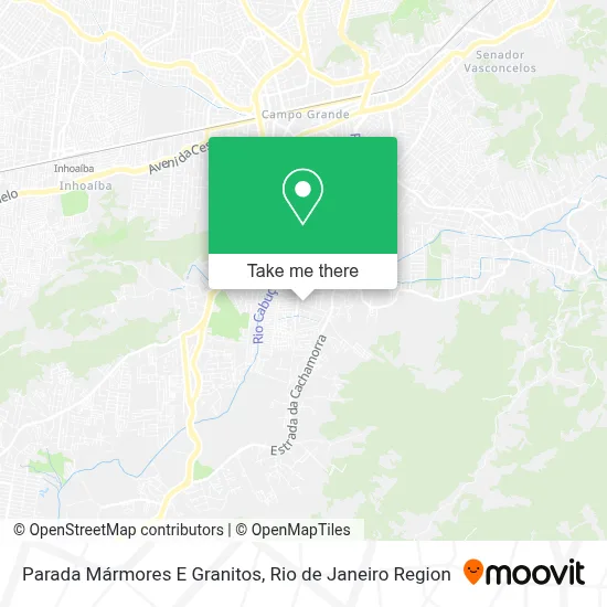 Parada Mármores E Granitos map
