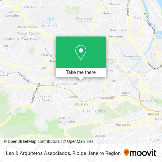 Leo & Arquitetos Associados map