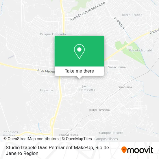 Studio Izabele Dias Permanent Make-Up map
