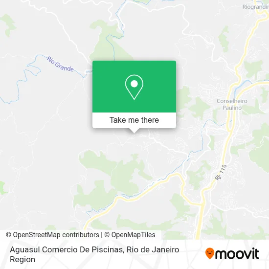 Aguasul Comercio De Piscinas map