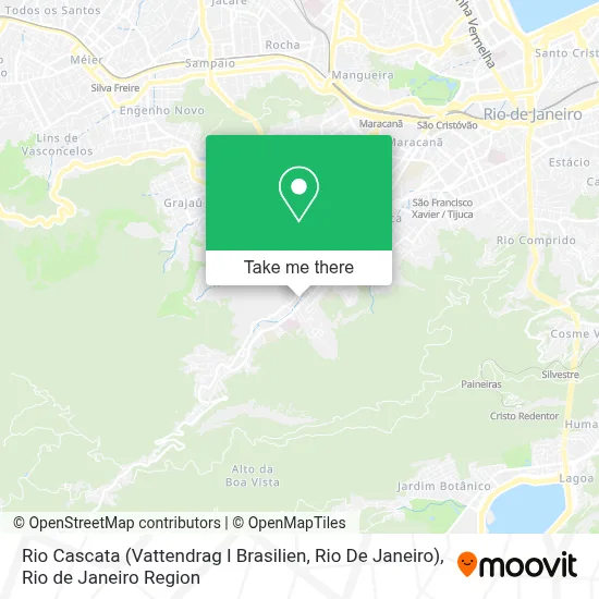 Rio Cascata (Vattendrag I Brasilien, Rio De Janeiro) map
