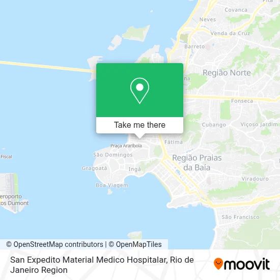 San Expedito Material Medico Hospitalar map