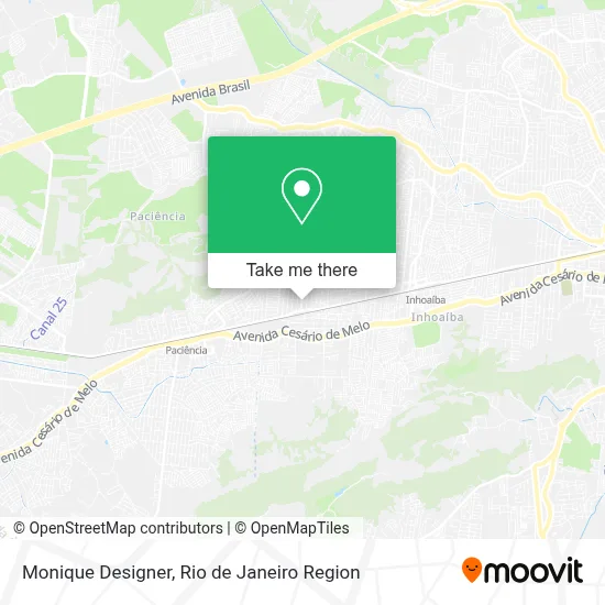 Monique Designer map