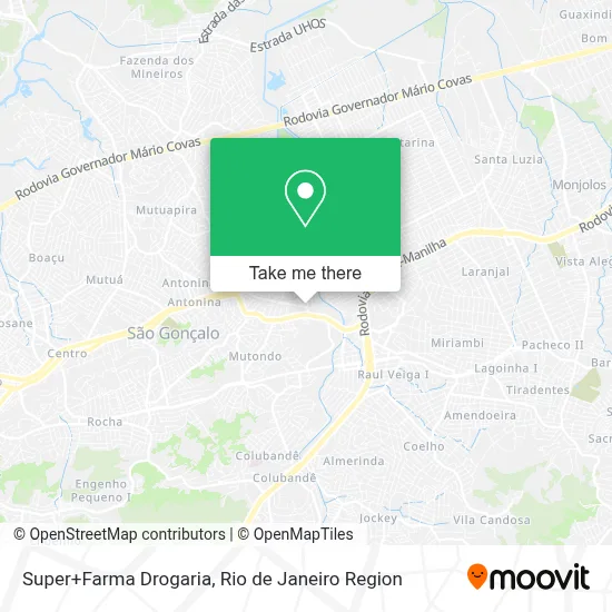 Super+Farma Drogaria map