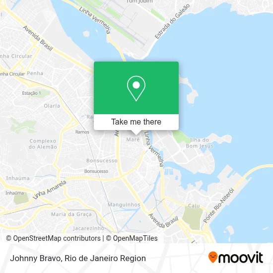 Johnny Bravo map