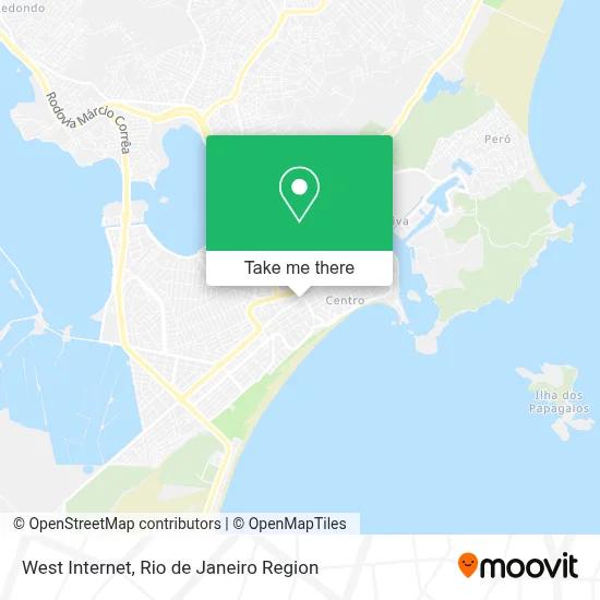 West Internet map