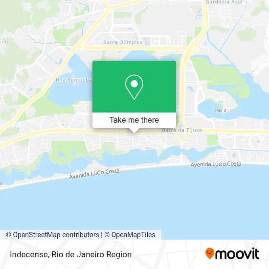 Indecense map