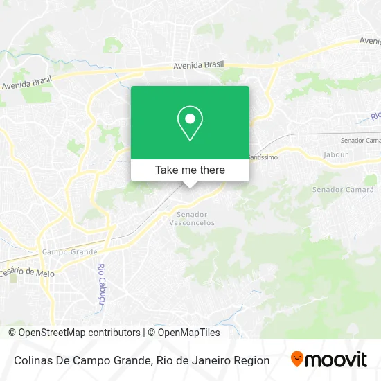 Colinas De Campo Grande map