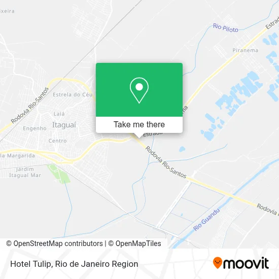 Hotel Tulip map