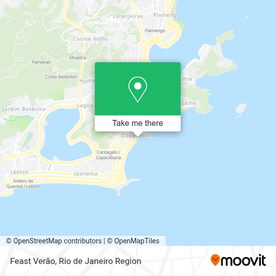 Feast Verão map