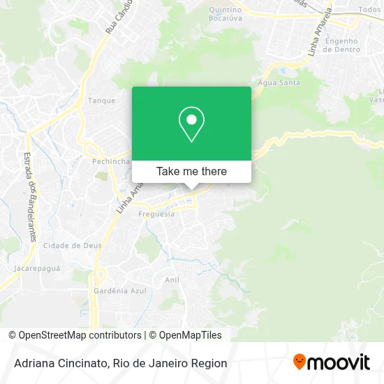 Adriana Cincinato map
