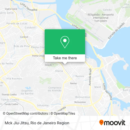 Mck Jiu-Jitsu map