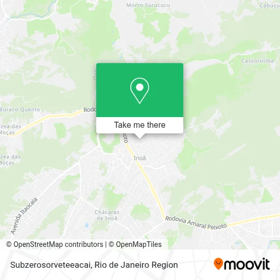 Subzerosorveteeacai map