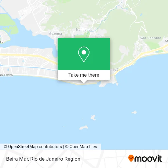 Beira Mar map