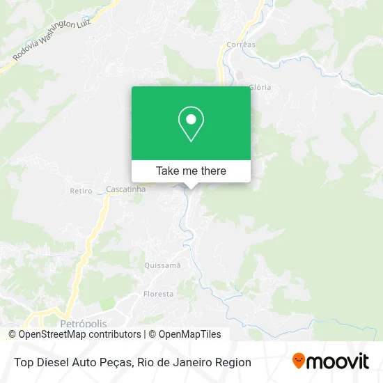 Top Diesel Auto Peças map