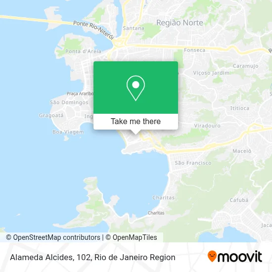 Alameda Alcides, 102 map
