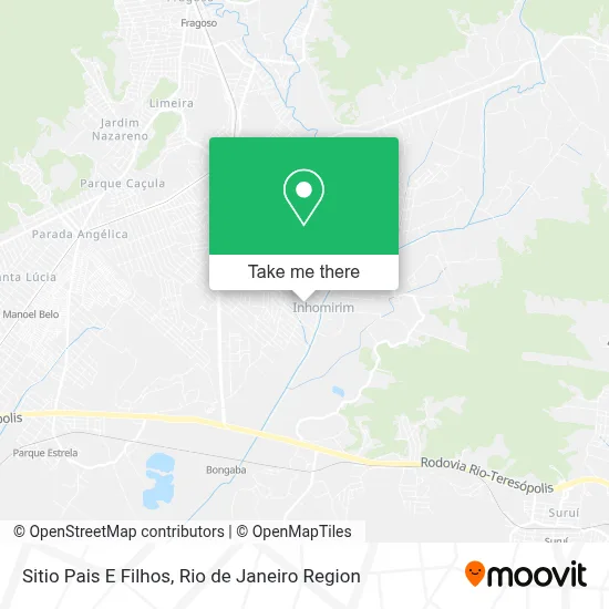 Sitio Pais E Filhos map