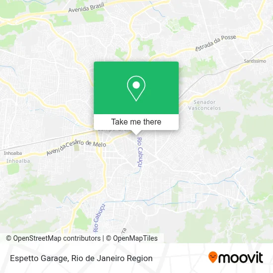 Espetto Garage map