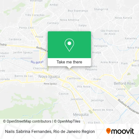 Nails Sabrina Fernandes map